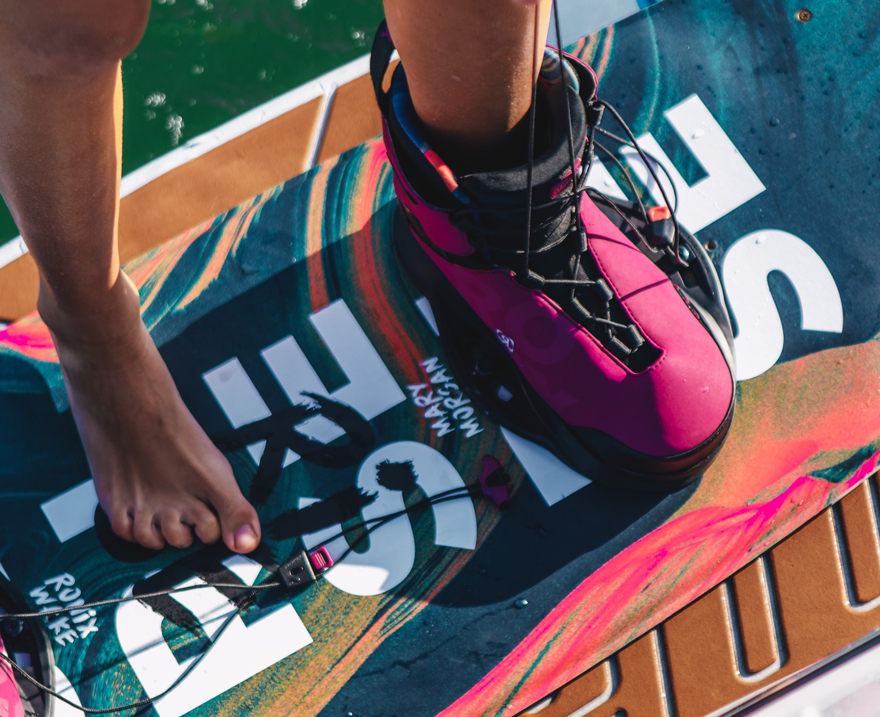 Gesloten toe bindingen