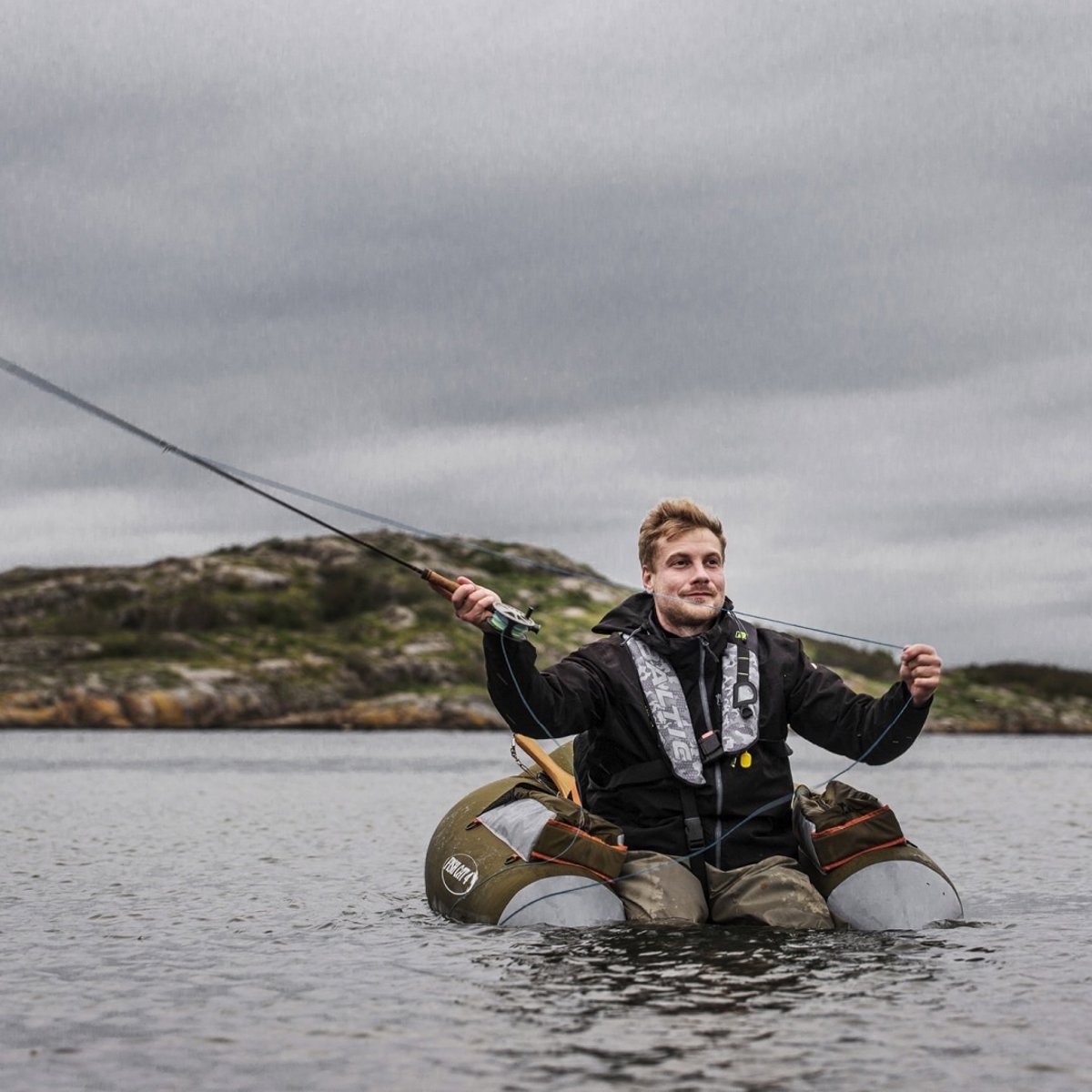 Baltic Gilet de sauvetage manuel gris Mako 165N 3