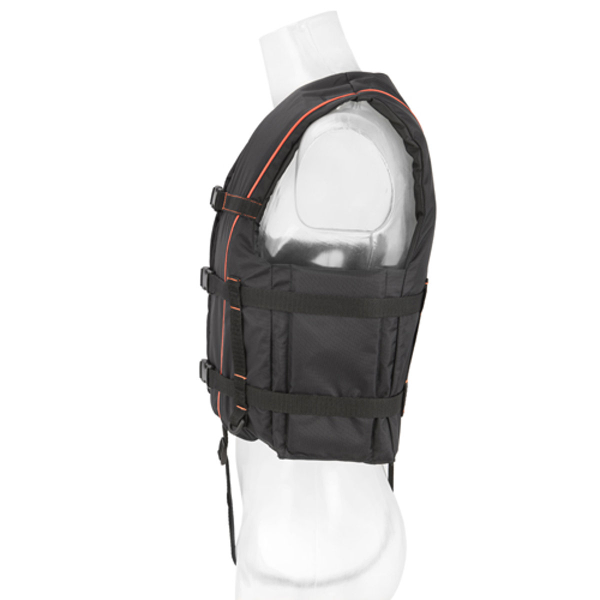 Besto Ski 50N gilet de sauvetage noir/orange 2
