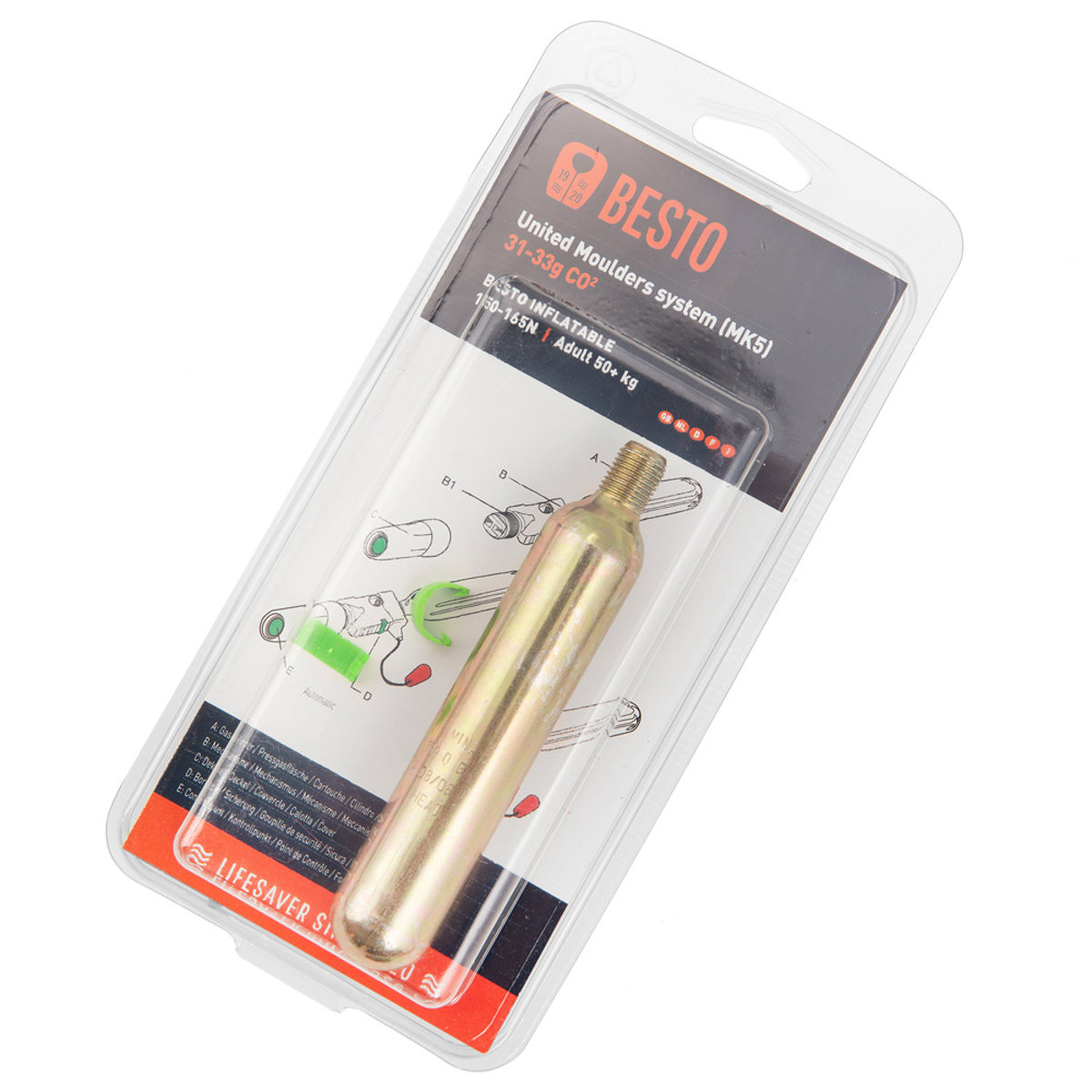 Besto UML ensemble de rechange 150N-165N 33gr Manual 4