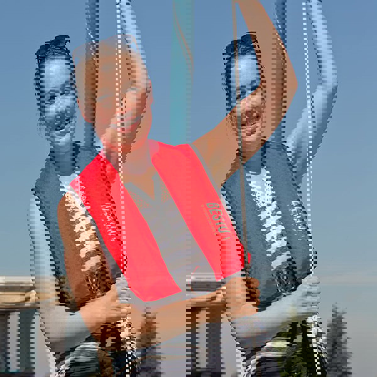 Besto gilet de sauvetage 165N rouge 7