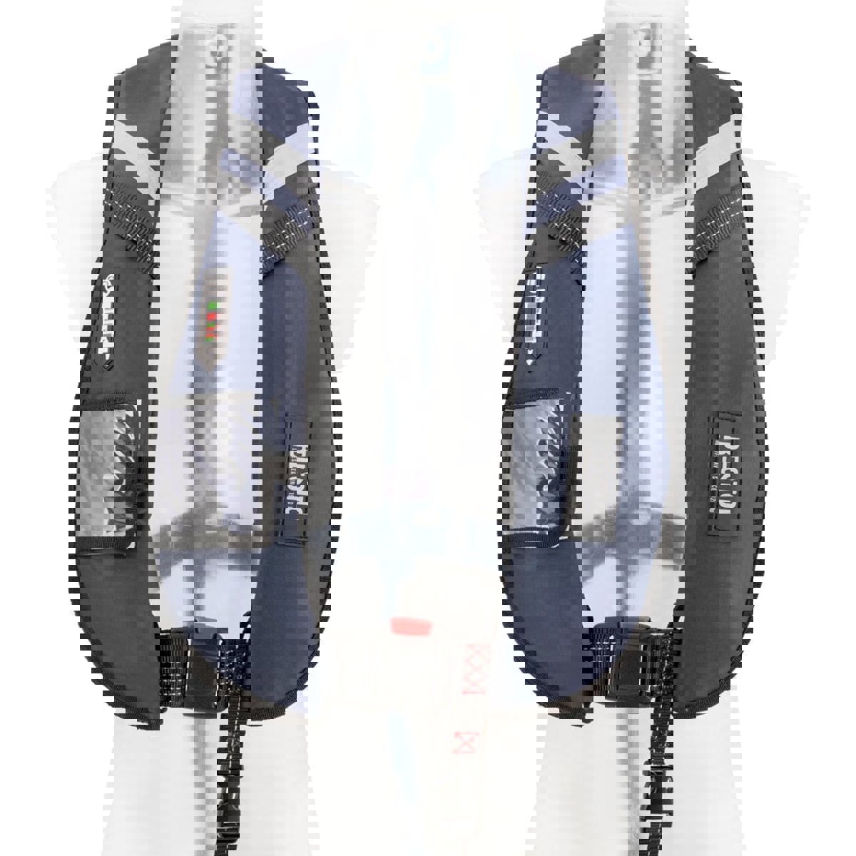 gilet de sauvetage 300N antistatique - ignifuge A/W ISO jaune bleu navy