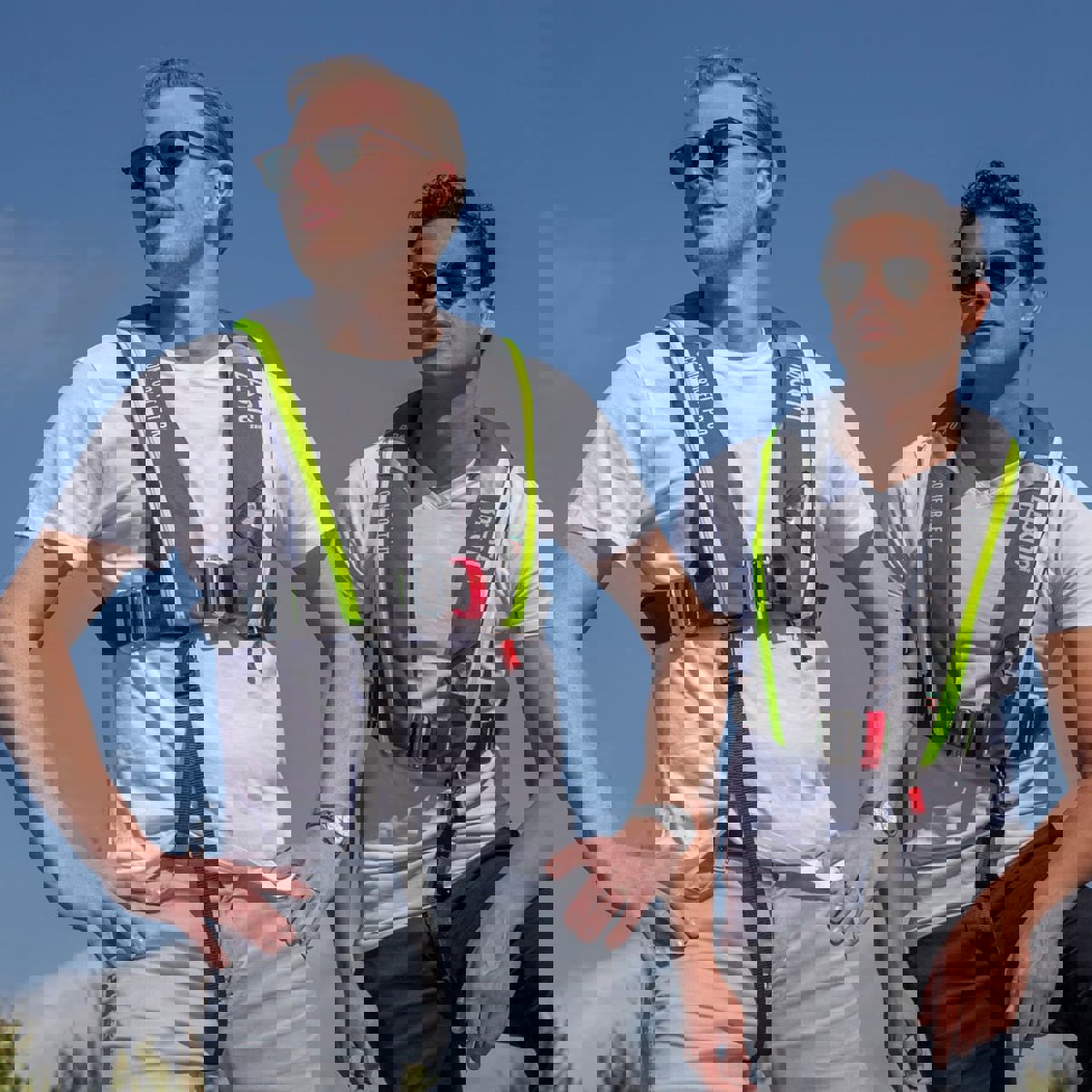 Besto Comfort Fit Pro gilet de sauvetage automatique 220N anthracite/jaune avec 6