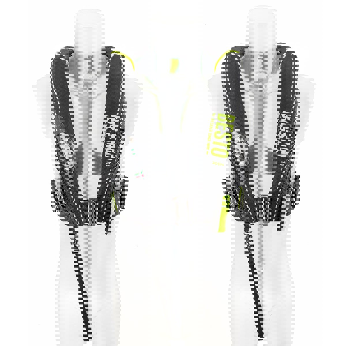 Besto Ultimate gilet de sauvetage automatique 300N BackTow noir/jaune avec harna 5