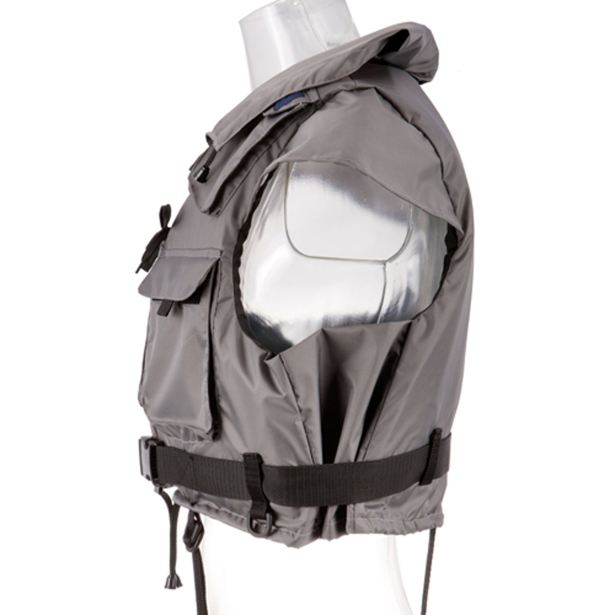 Besto gilet de sauvetage pêcheur 50N gris 2