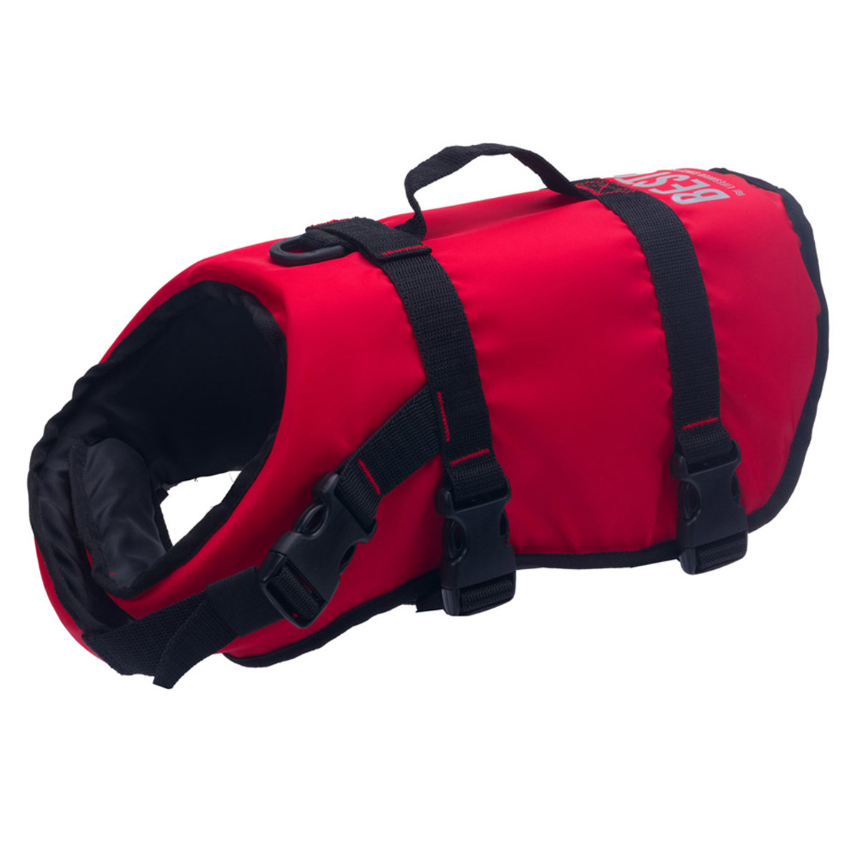 Besto gilet de sauvetage pour chien rouge foto 1