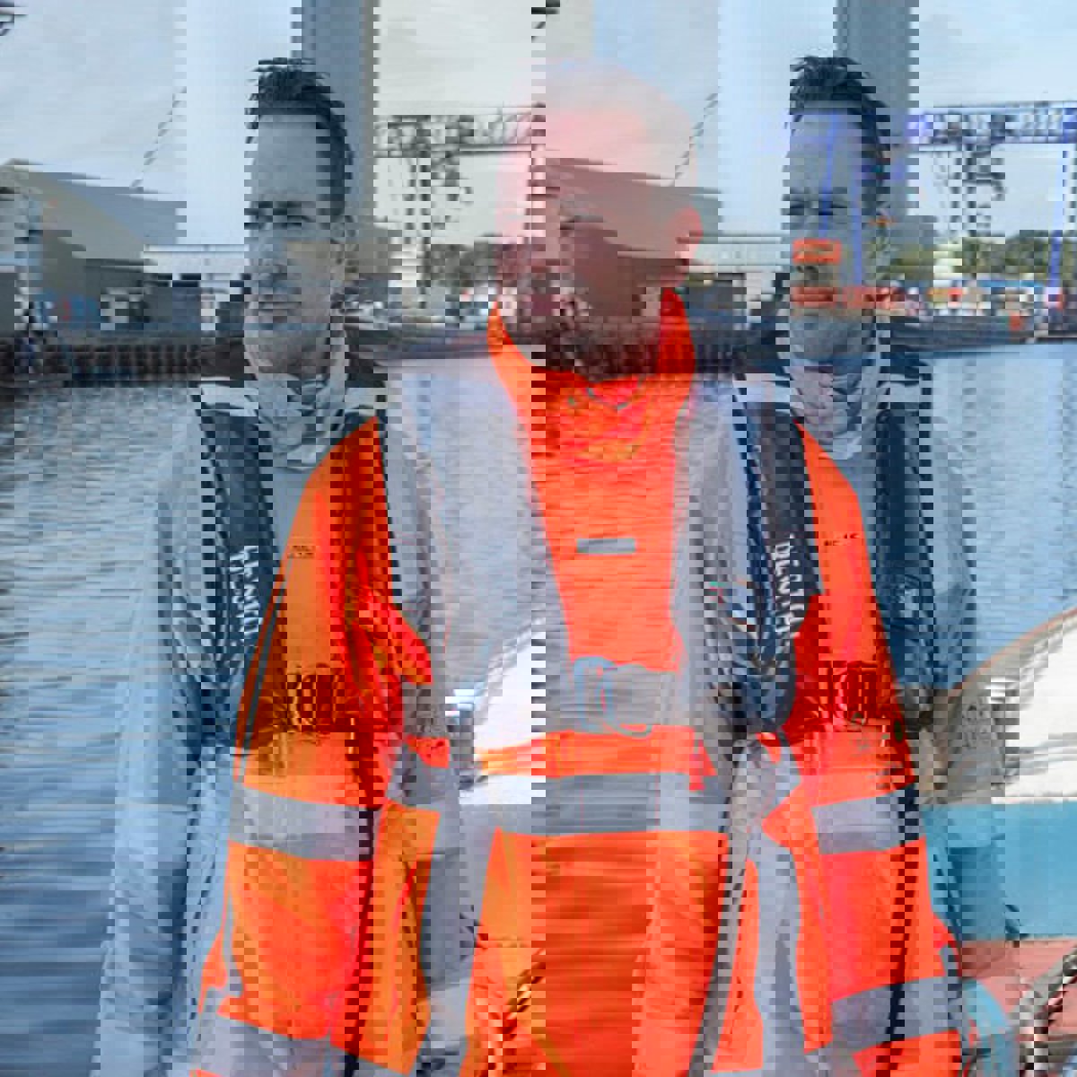 Besto Wipe Clean gilet de sauvetage professionnel 300N noir (p.o.a) 6