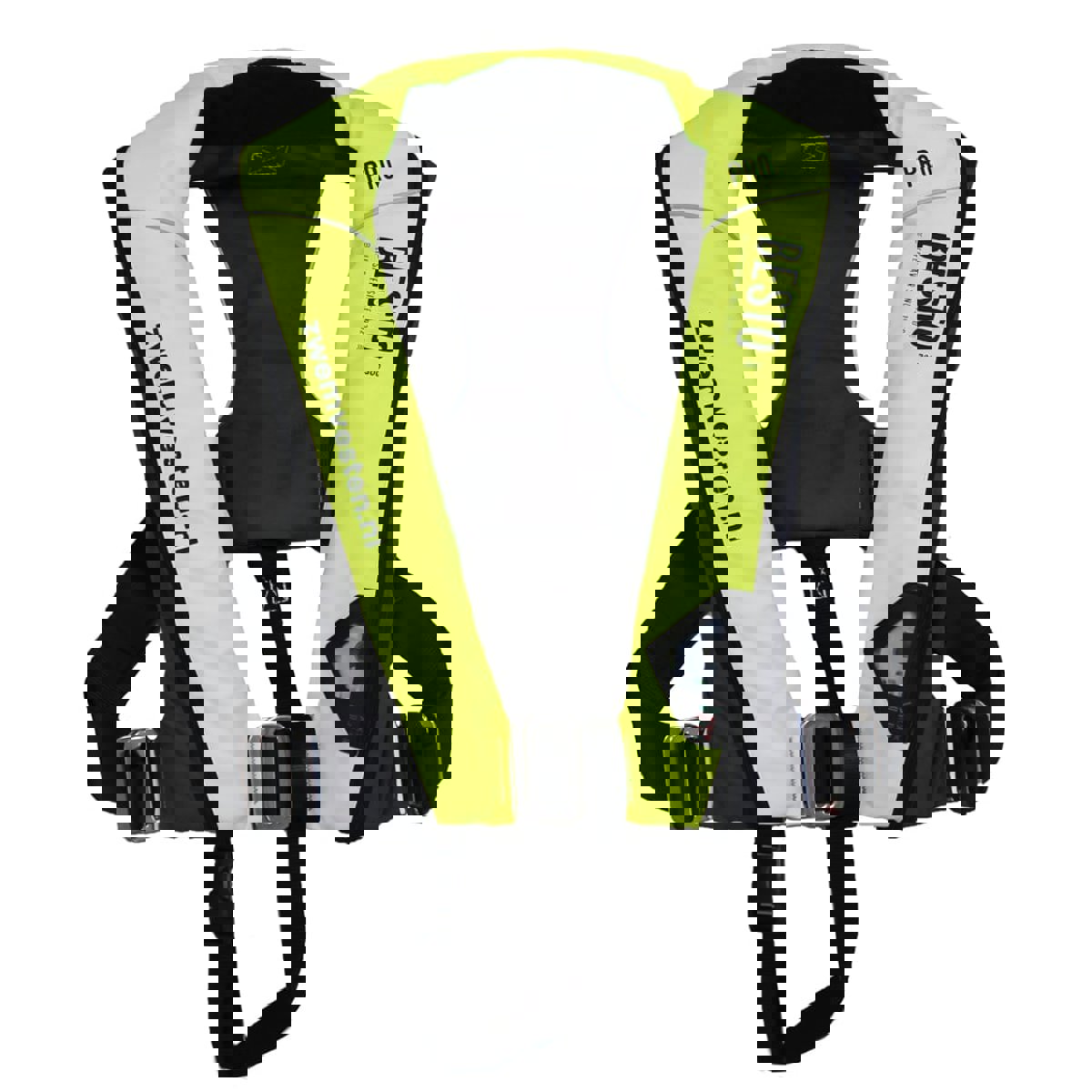 gilet de sauvetage automatique haute visibilité jaune 300N grand confort