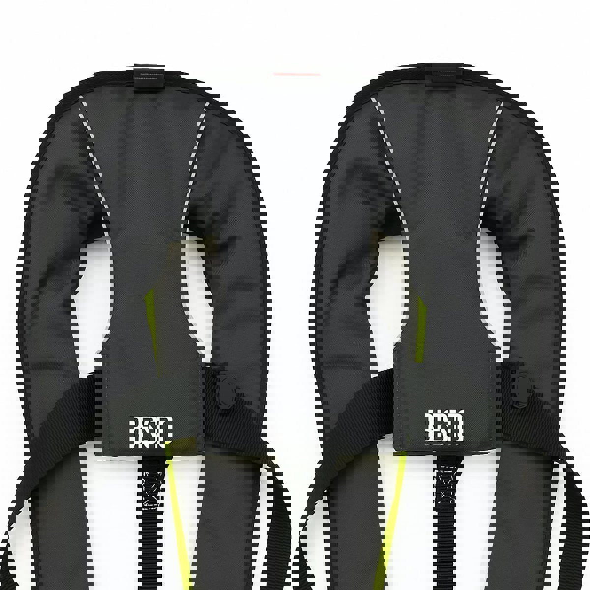 Besto gilet de sauvetage automatique haute visibilité jaune 300N grand confort 4