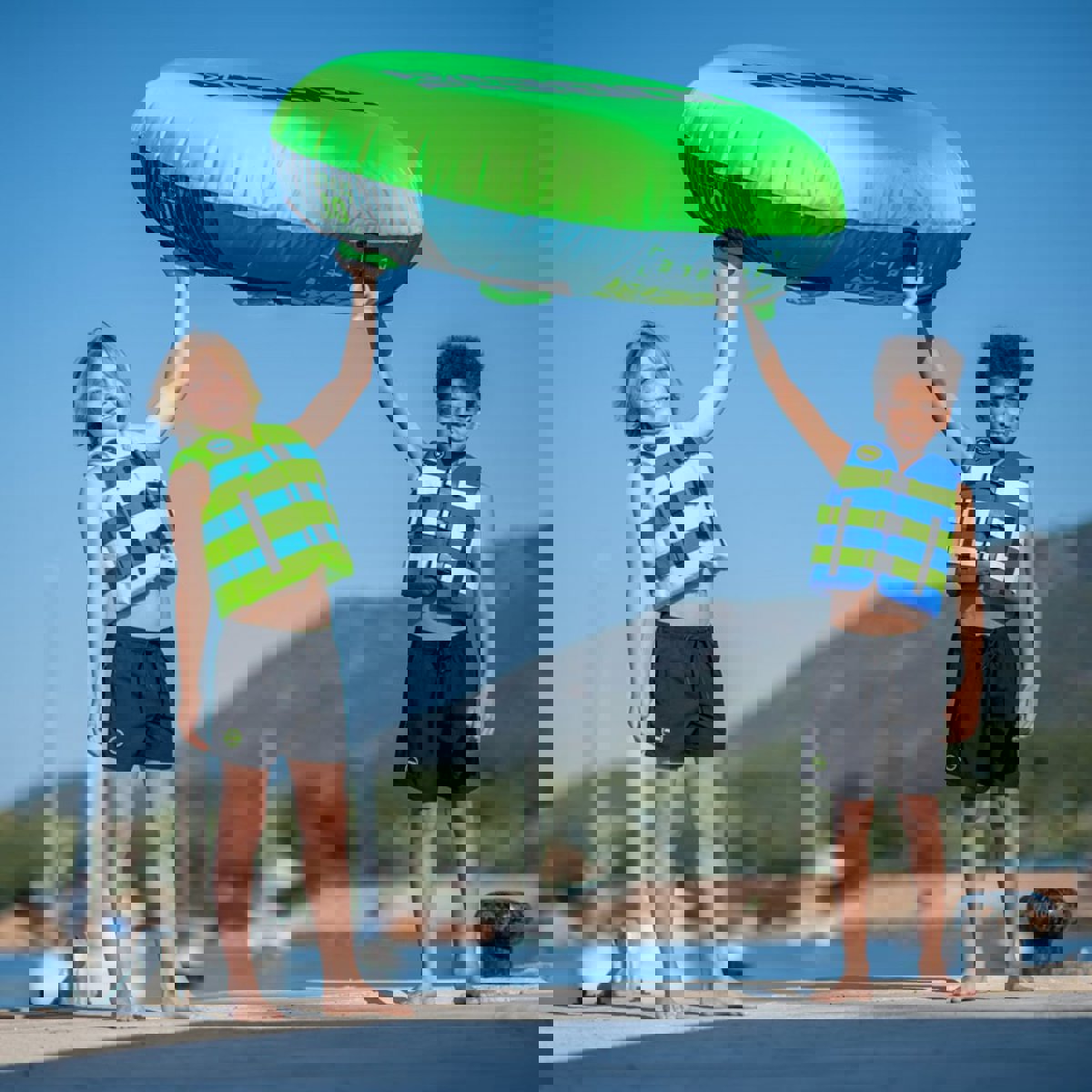 Jobe Nylon gilet de sauvetage 50N enfant vert citron 4