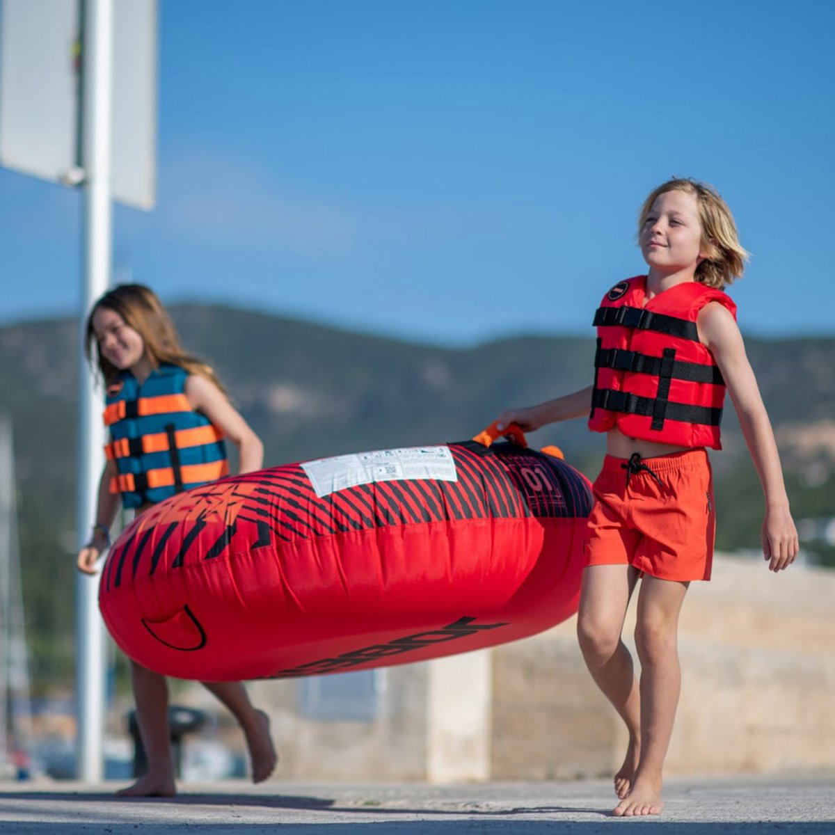 Jobe Nylon gilet de sauvetage 50N enfant rouge 5