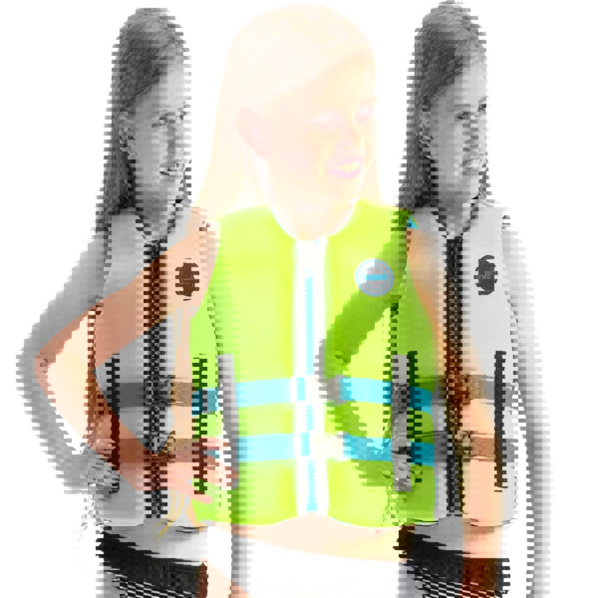 Jobe Néoprène gilet de sauvetage 50N enfant vert citron 3