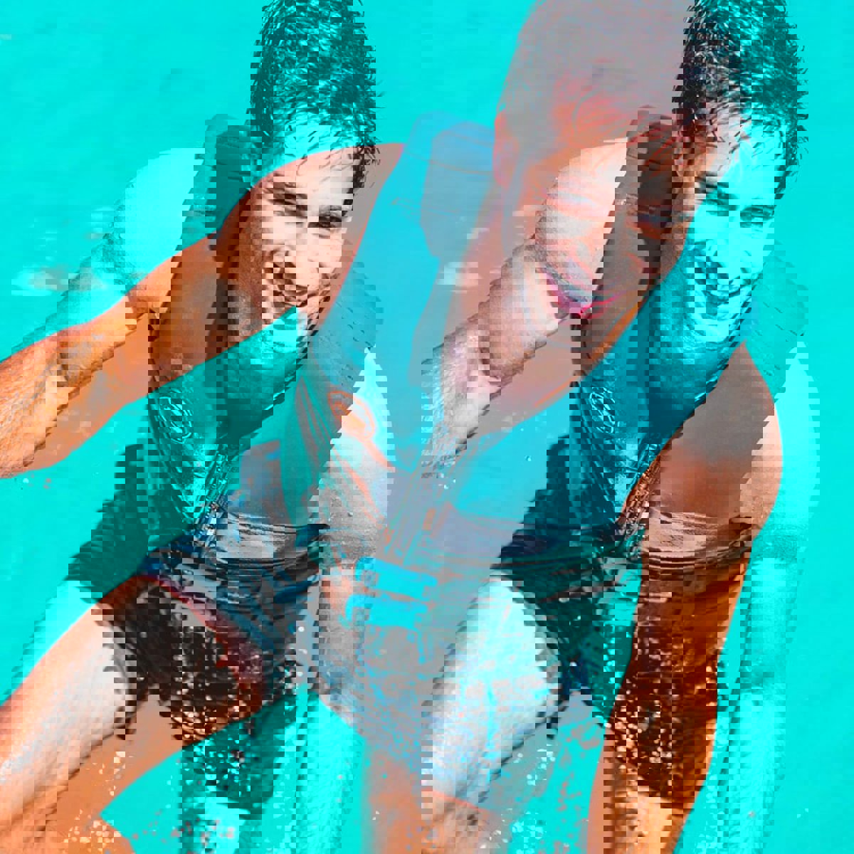 Jobe gilet de sauvetage 50N homme néoprène real teal 4