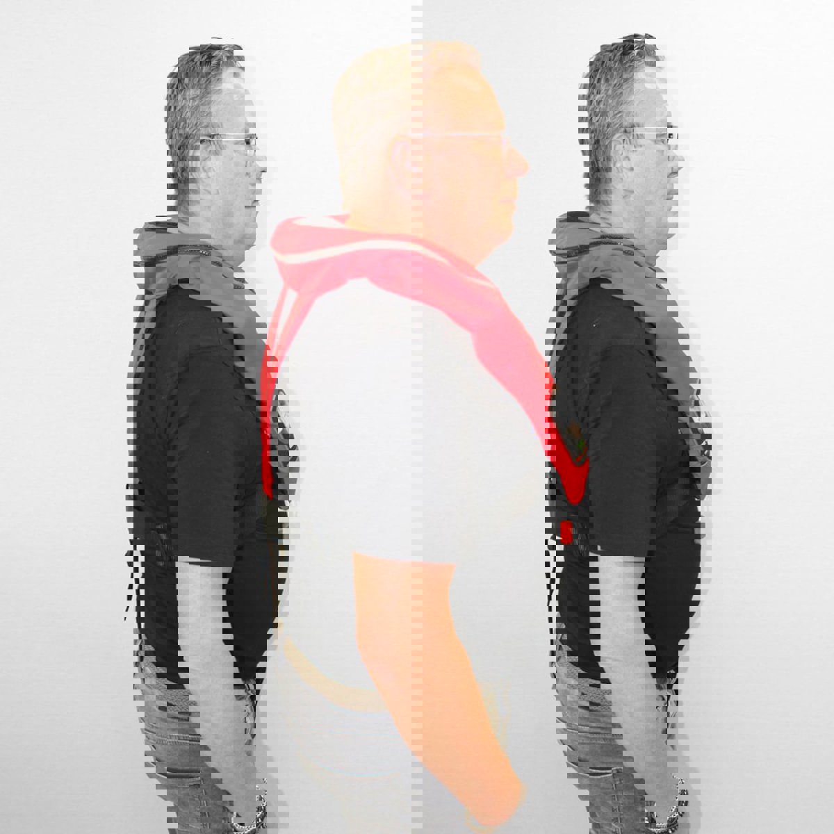 Baltic Legend 305N gilet de sauvetage automatique rouge avec harnais 8