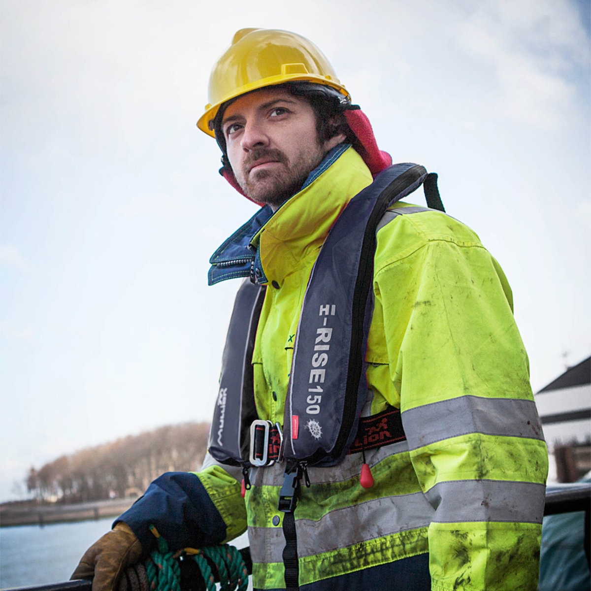 Mullion Hi-Rise Regular gilet de sauvetage 150N SOLAS - HR rouge 3