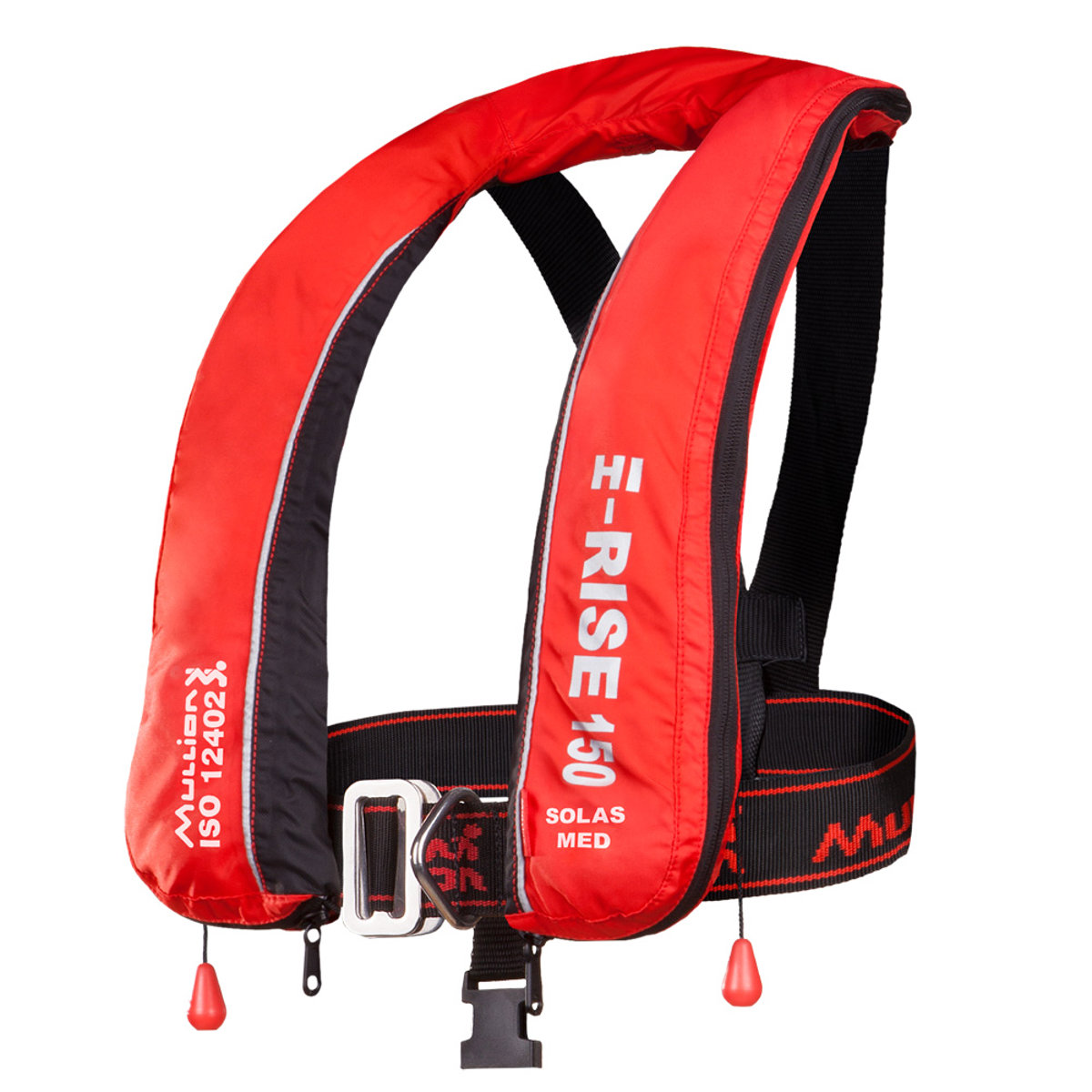 Mullion Hi-Rise + Sprayhood gilet de sauvetage150N SOLAS - HR rouge foto 1