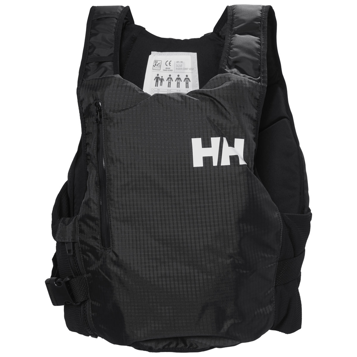Helly Hansen Rider foil race alert gilet de sauvetage 50N noir foto 1