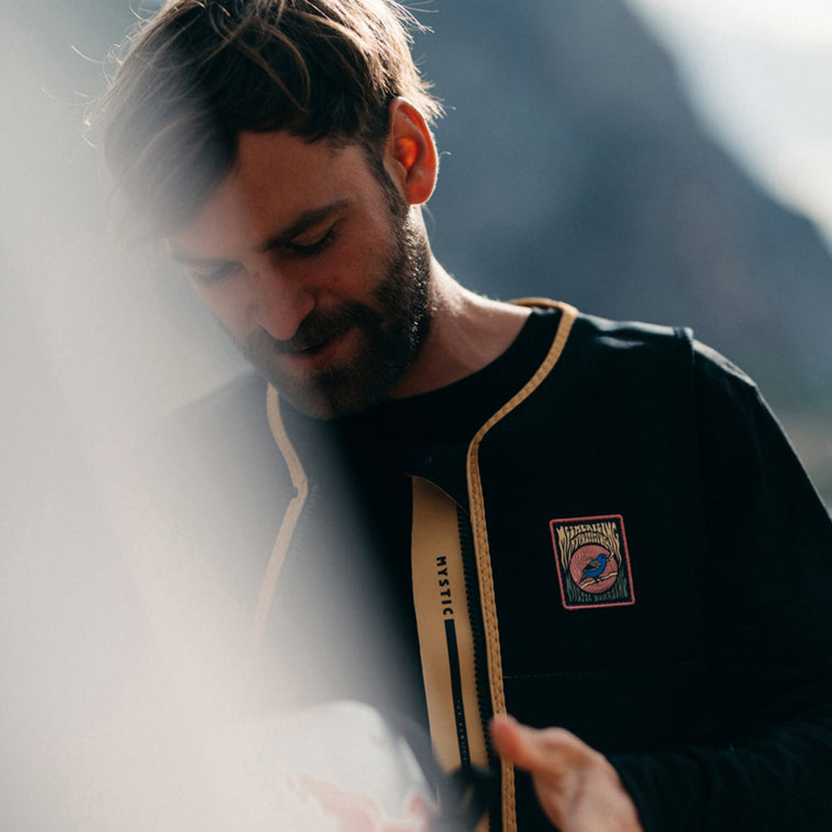 Mystic The Dom Impact Vest Wake homme noir/jaune 3