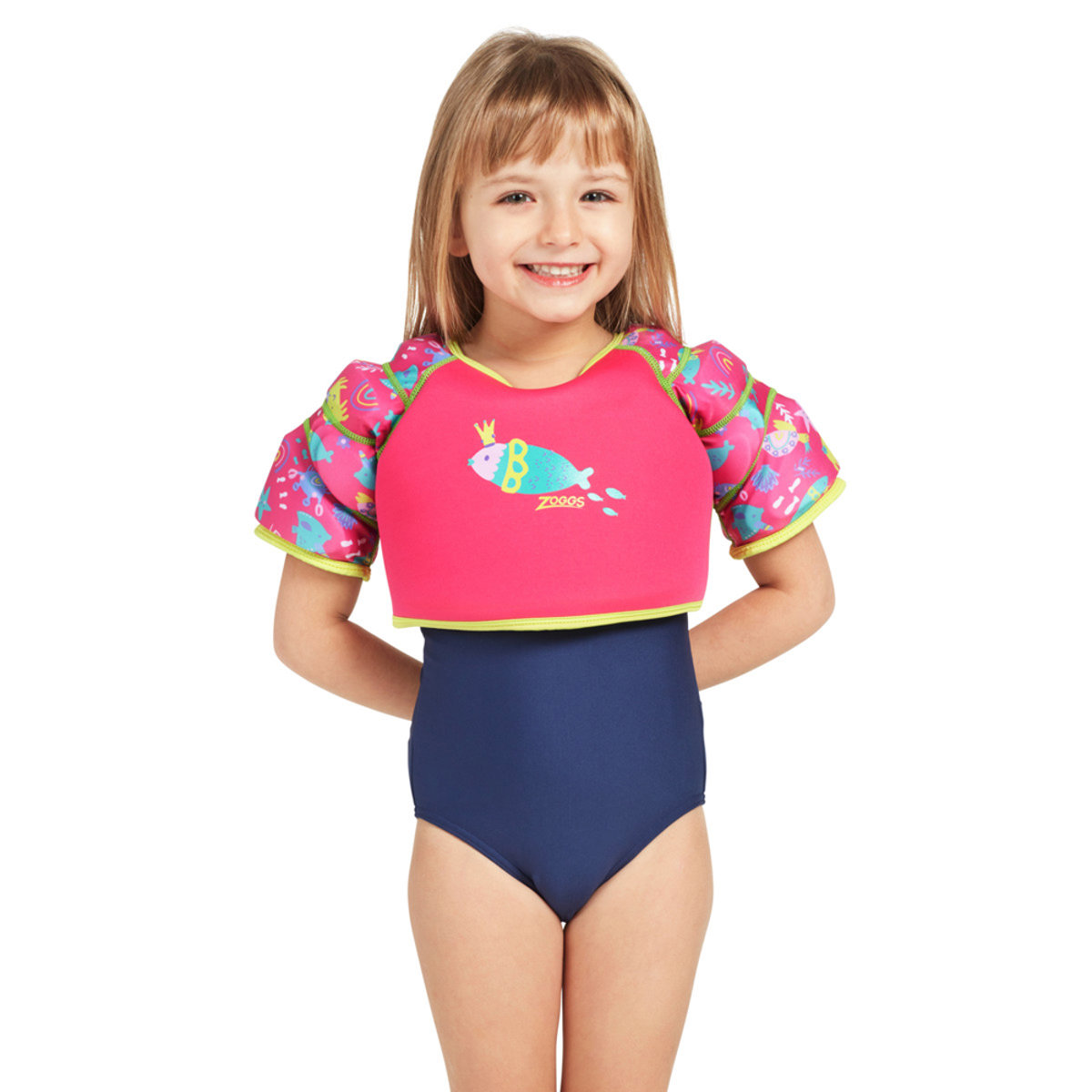 Water wings sea queen gilet de sauvetage 50N enfant rose