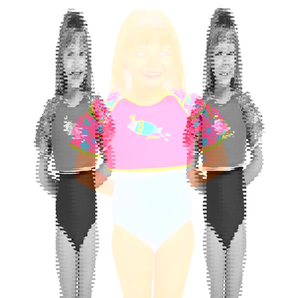 Zoggs Water wings sea queen gilet de sauvetage 50N enfant rose 5