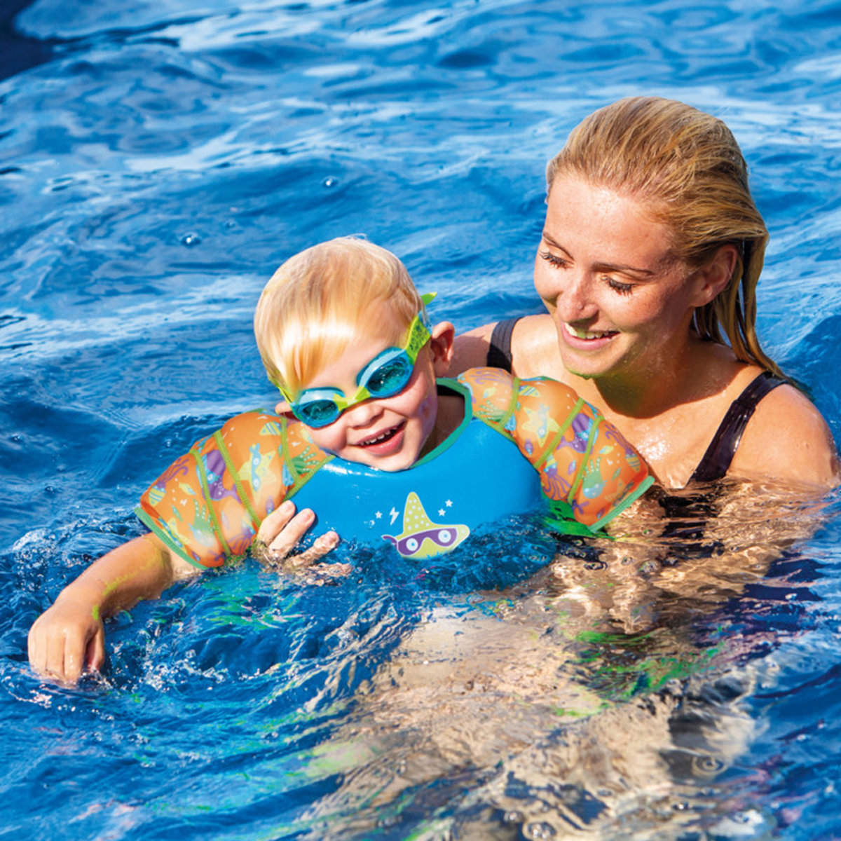 Zoggs Water wings super star gilet de sauvetage 50N enfant bleu 4