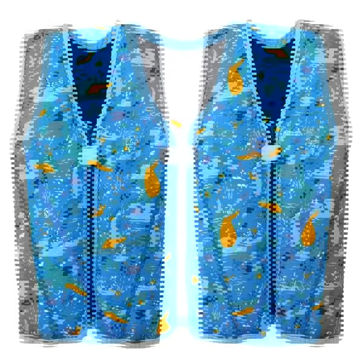 Splash About Veste flottante 50N crocodile swamp bleu 2