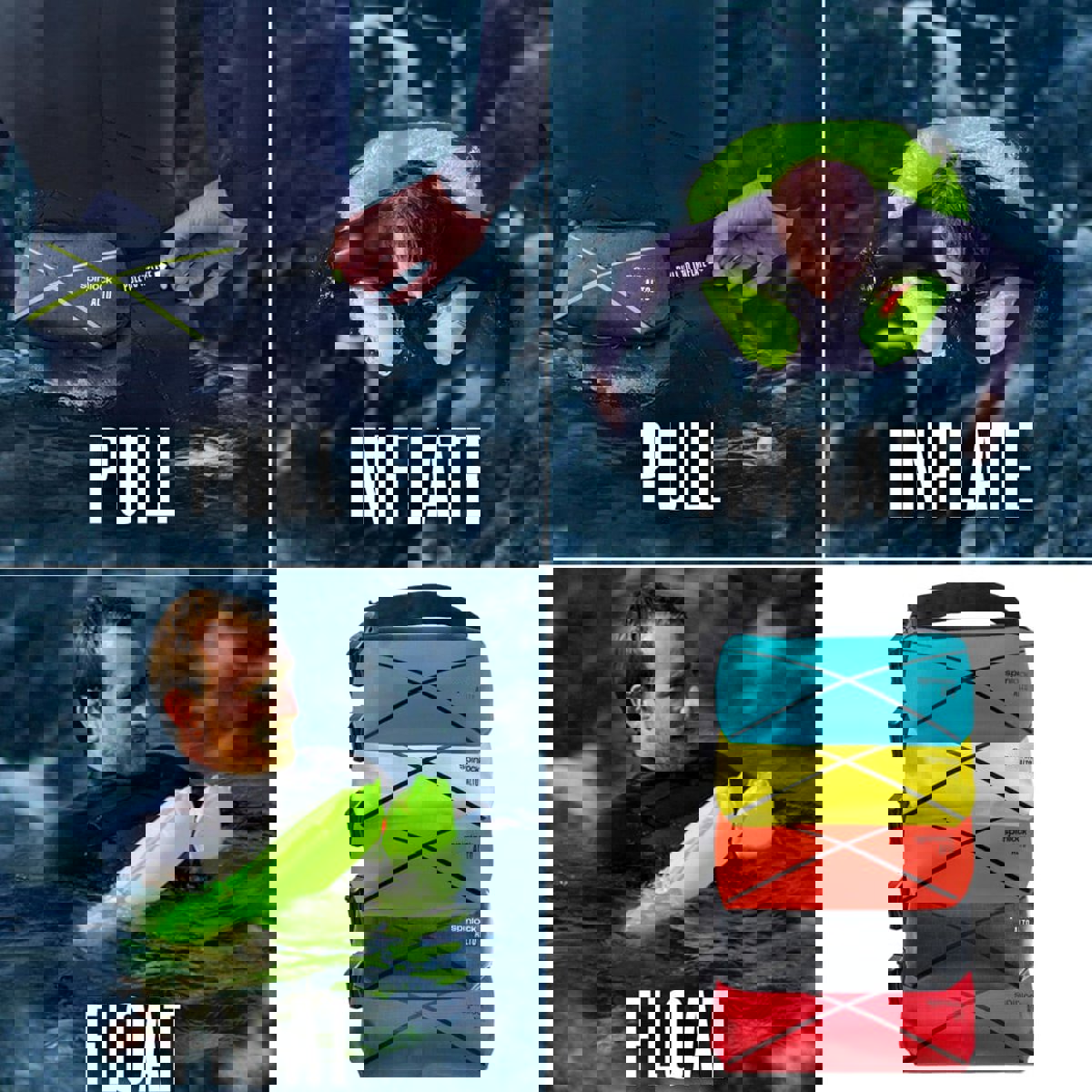 Spinlock Alto gilet de sauvetage manuel rouge 19