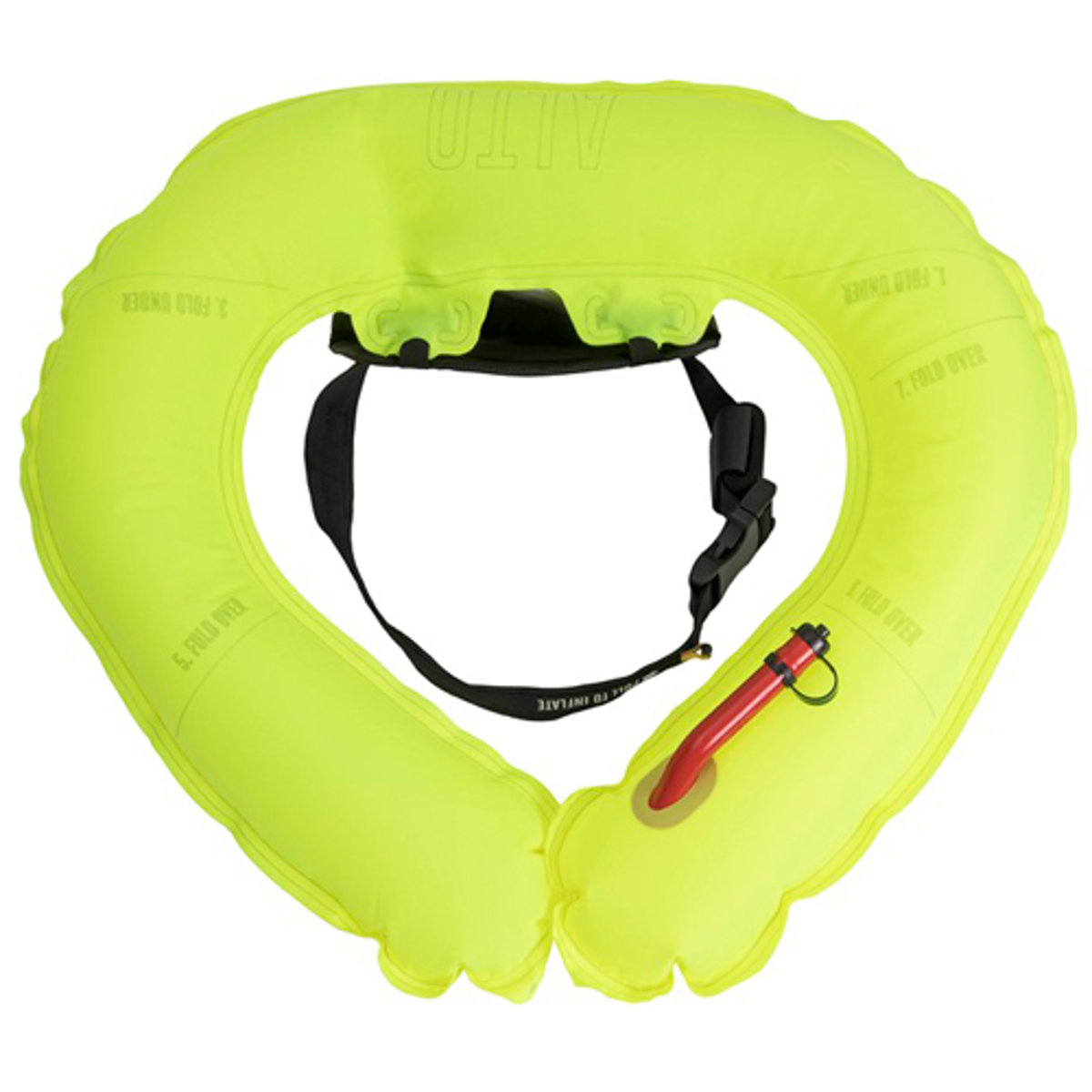 Alto gilet de sauvetage manuel noir