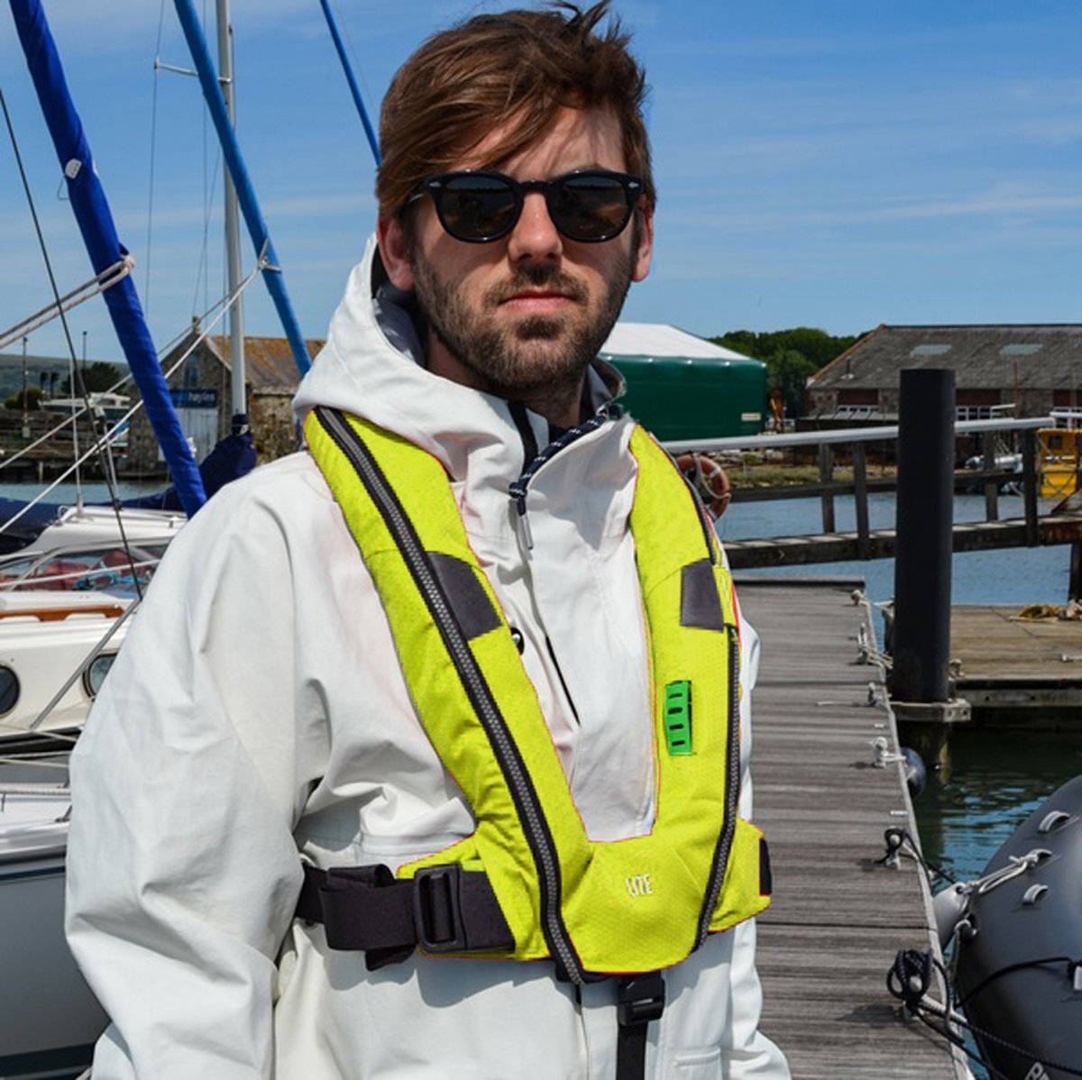 Spinlock Deckvest LITE+ 170N gilet de sauvetage jaune avec harnais 4