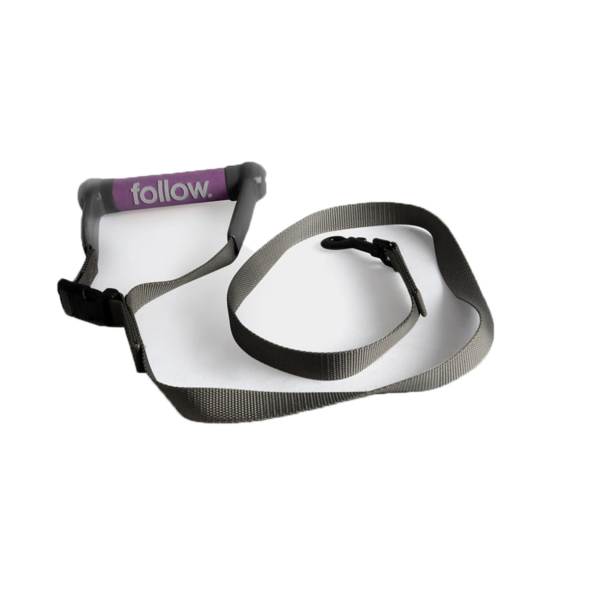 Follow Lead laisse pour chien grise/mauve 4