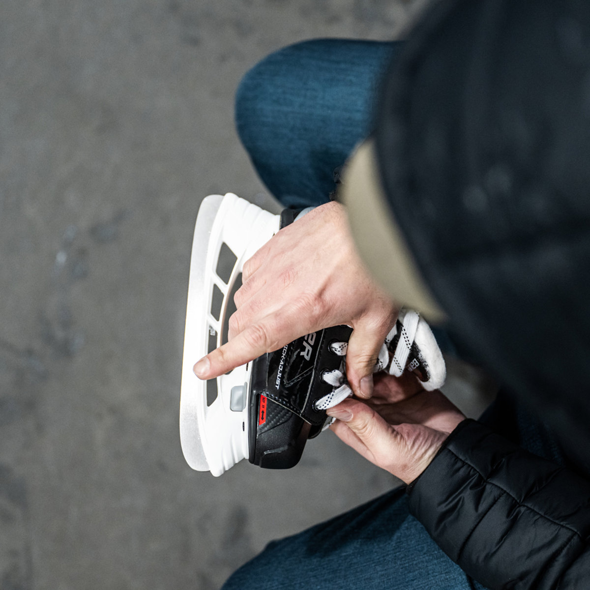 Bauer Lil Rookie verstelbare ijshockeyschaatsen 10