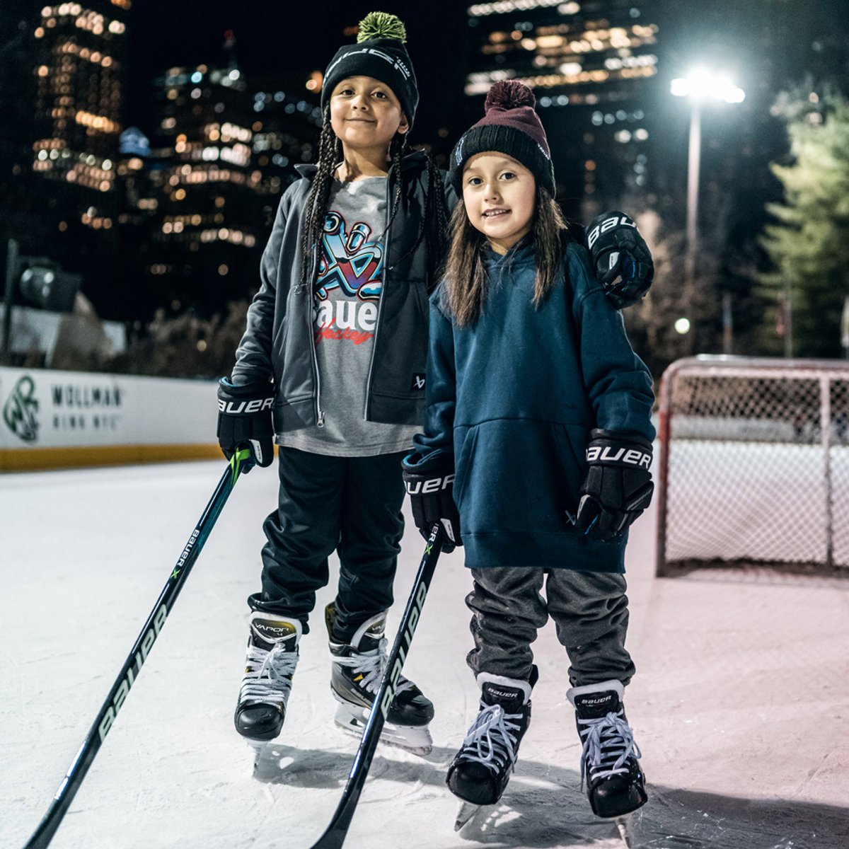 Bauer Lil Rookie verstelbare ijshockeyschaatsen 14