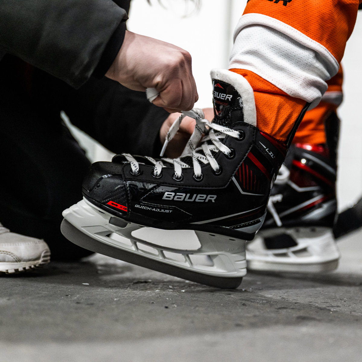 Bauer Lil Rookie verstelbare ijshockeyschaatsen 8