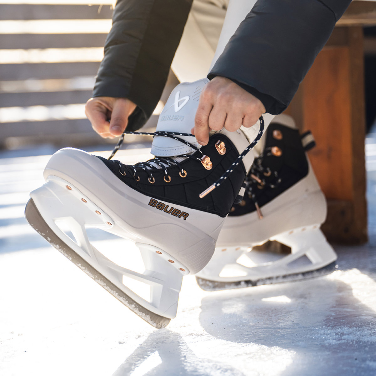 Bauer Radiant Heated ijshockey schaatsen junior 11