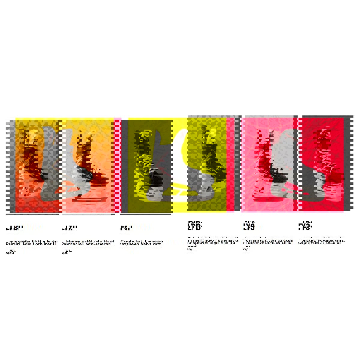 Bauer Vapor Fly Pro ijshockey schaatsen senior Fit 3 11