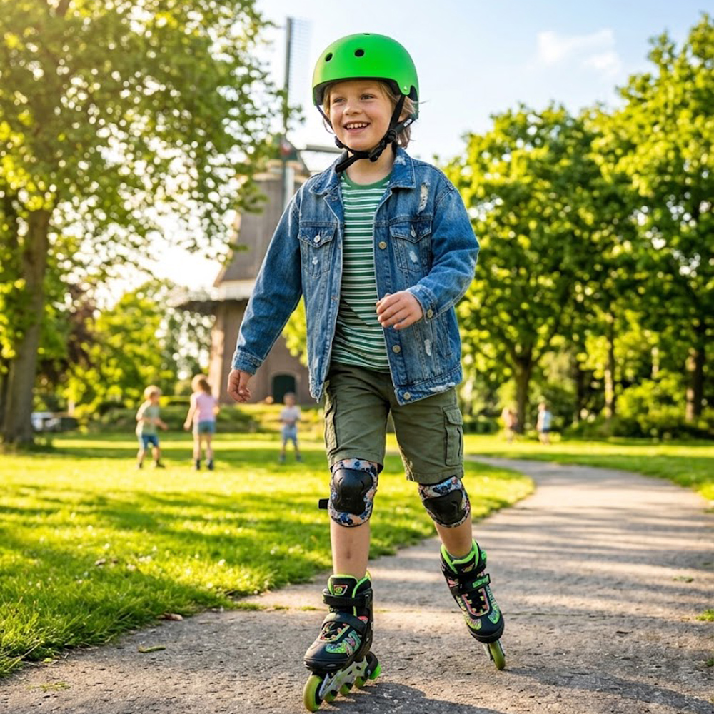 SFR skeelerhelm kind groen 2