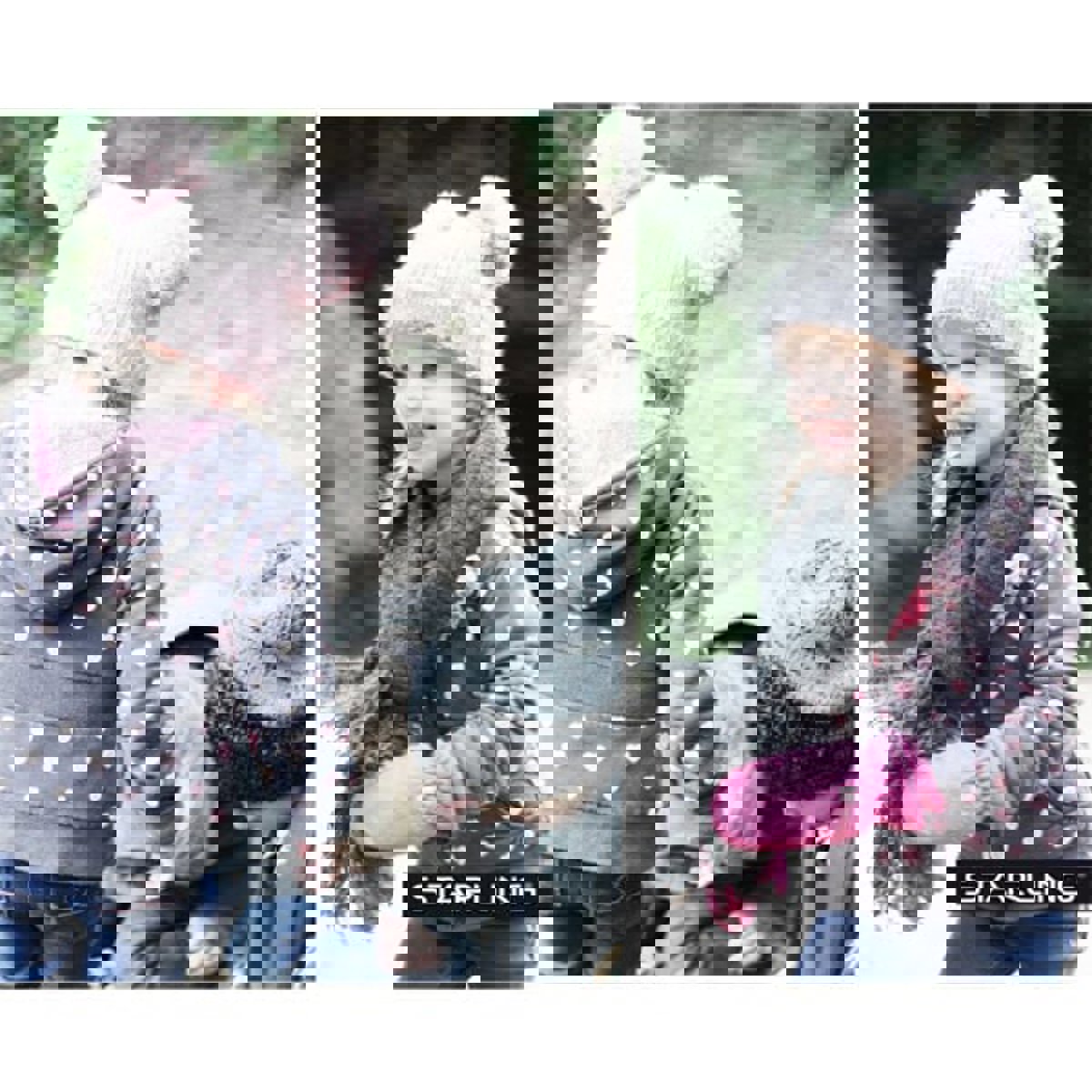 Starling muts meisjes roze 2