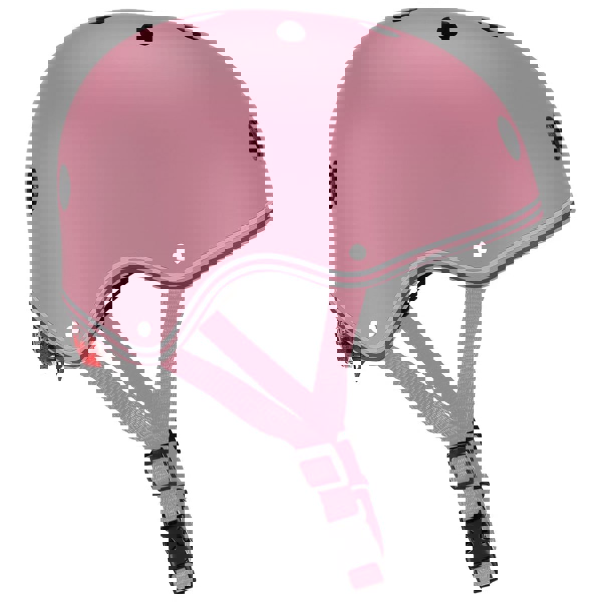 verstelbare schaatshelm kind oudroze