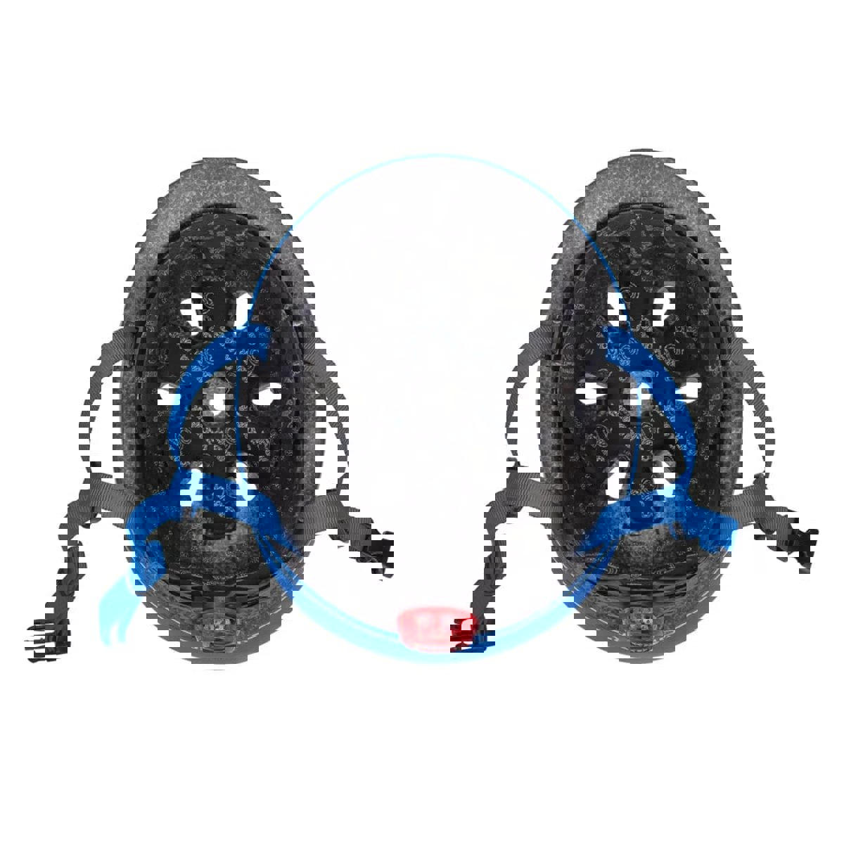 Globber verstelbare schaatshelm kind kobalt blauw 4