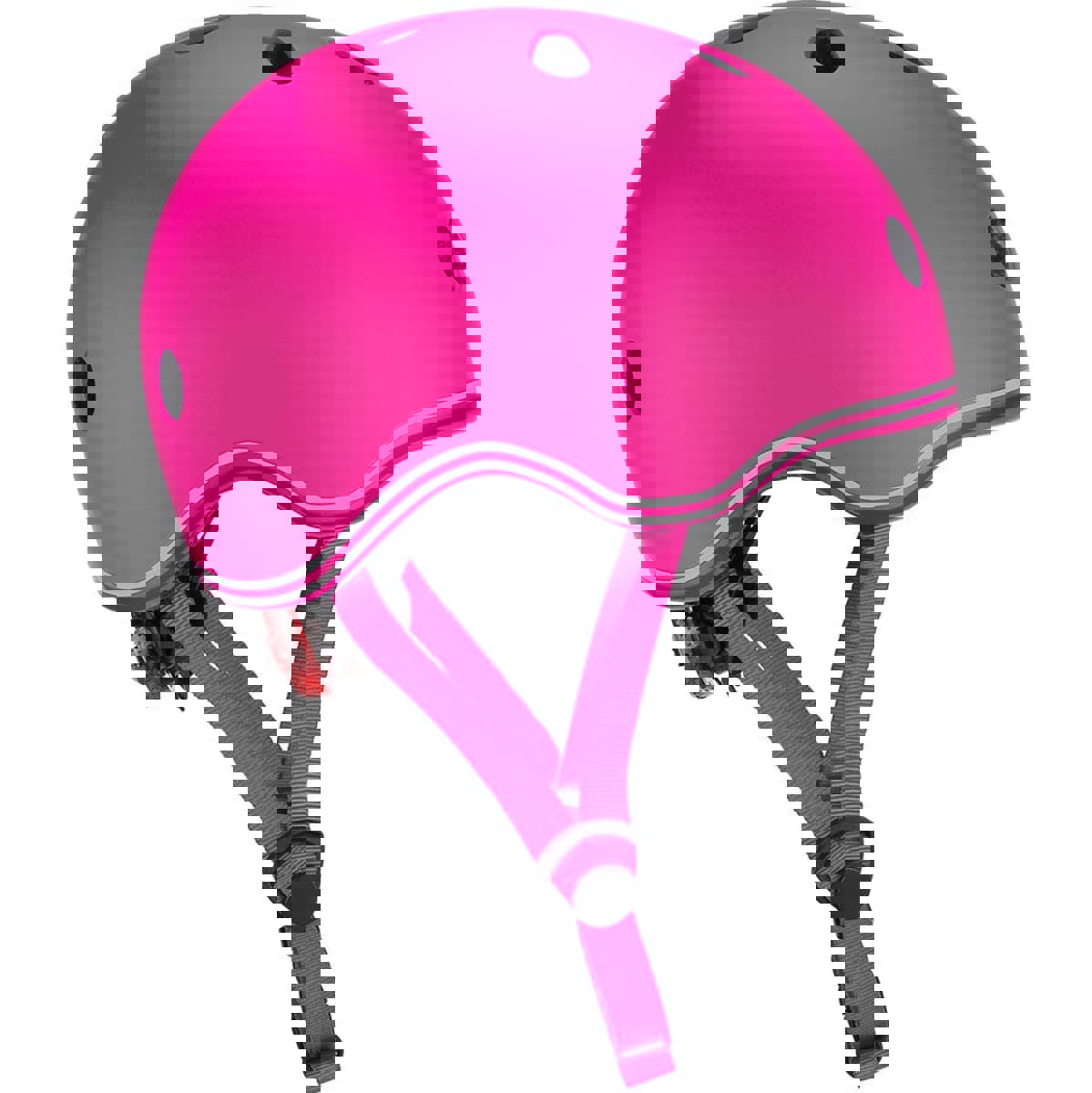 verstelbare schaatshelm kind fuschia roze