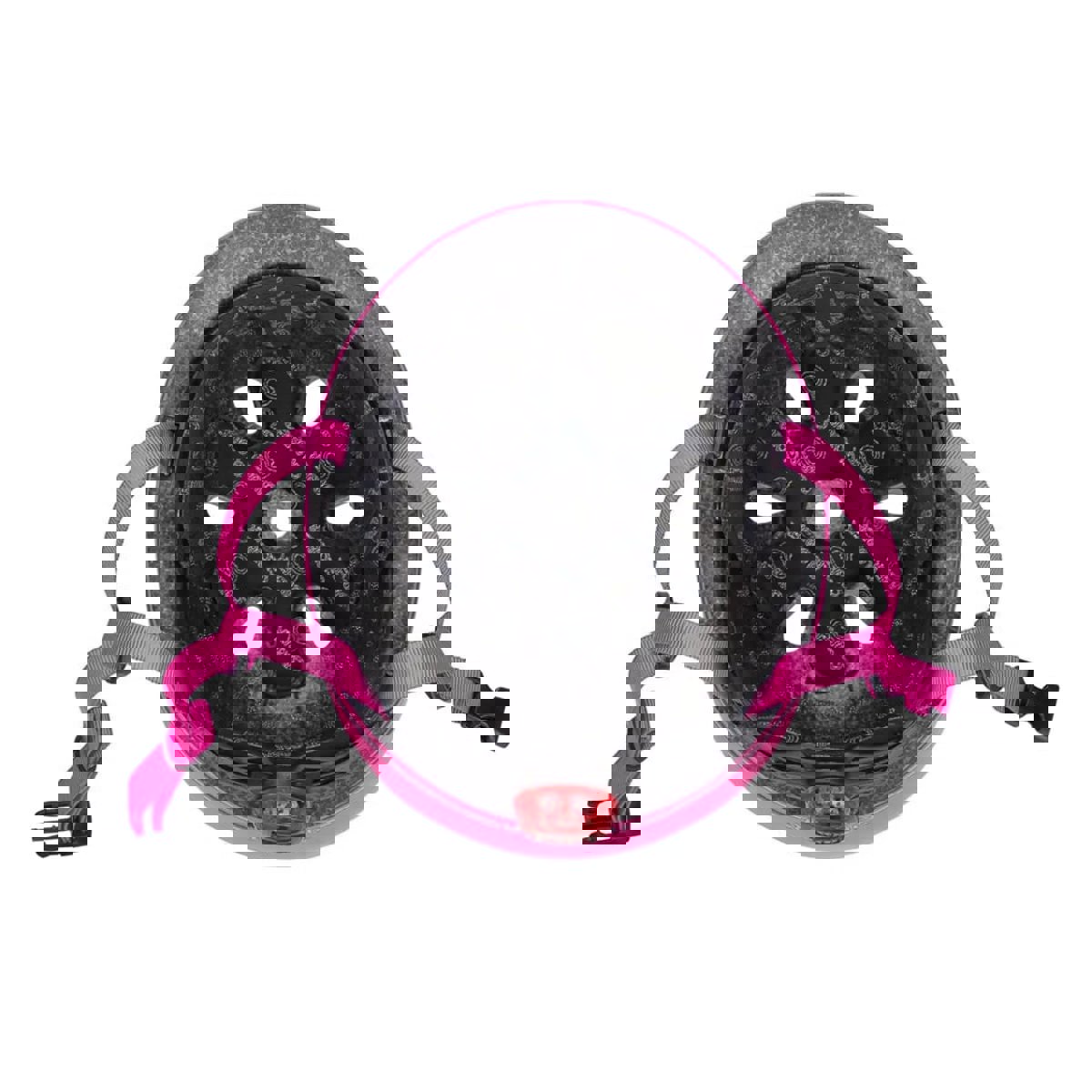 Globber verstelbare schaatshelm kind fuschia roze 4