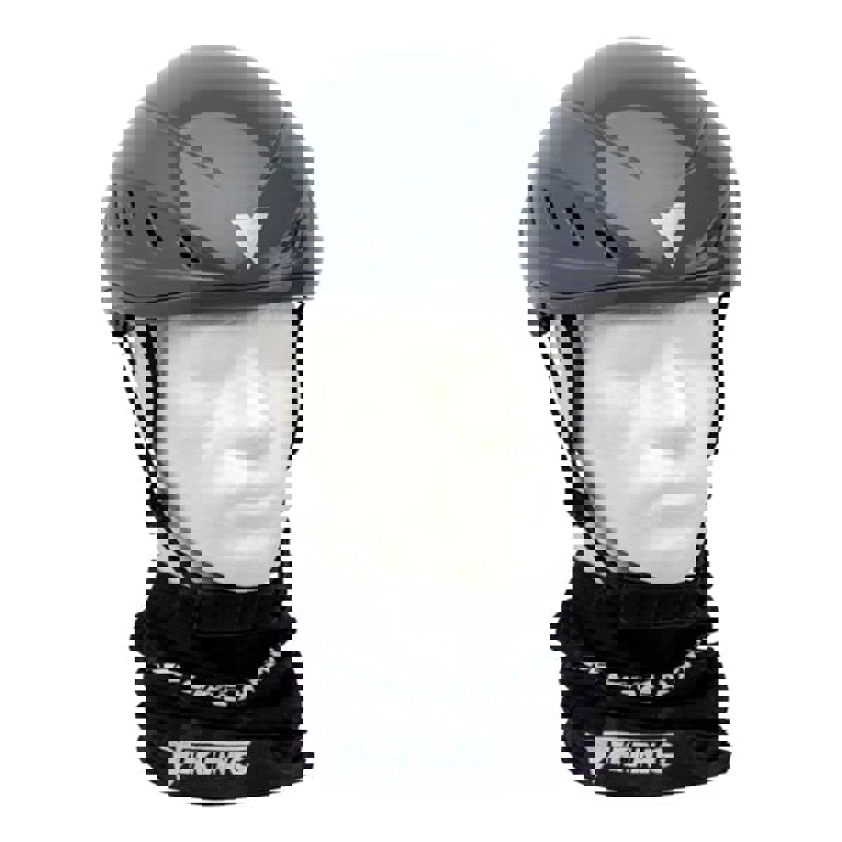 Viking Schaats Helm uni grey 3