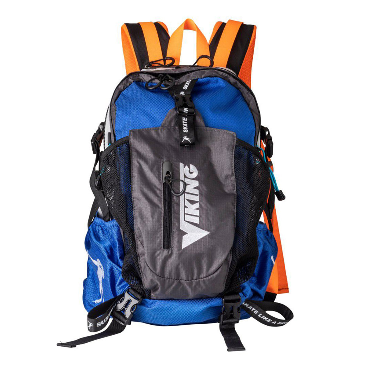 Viking schaats rugtas 30 liter zwart-blauw 14