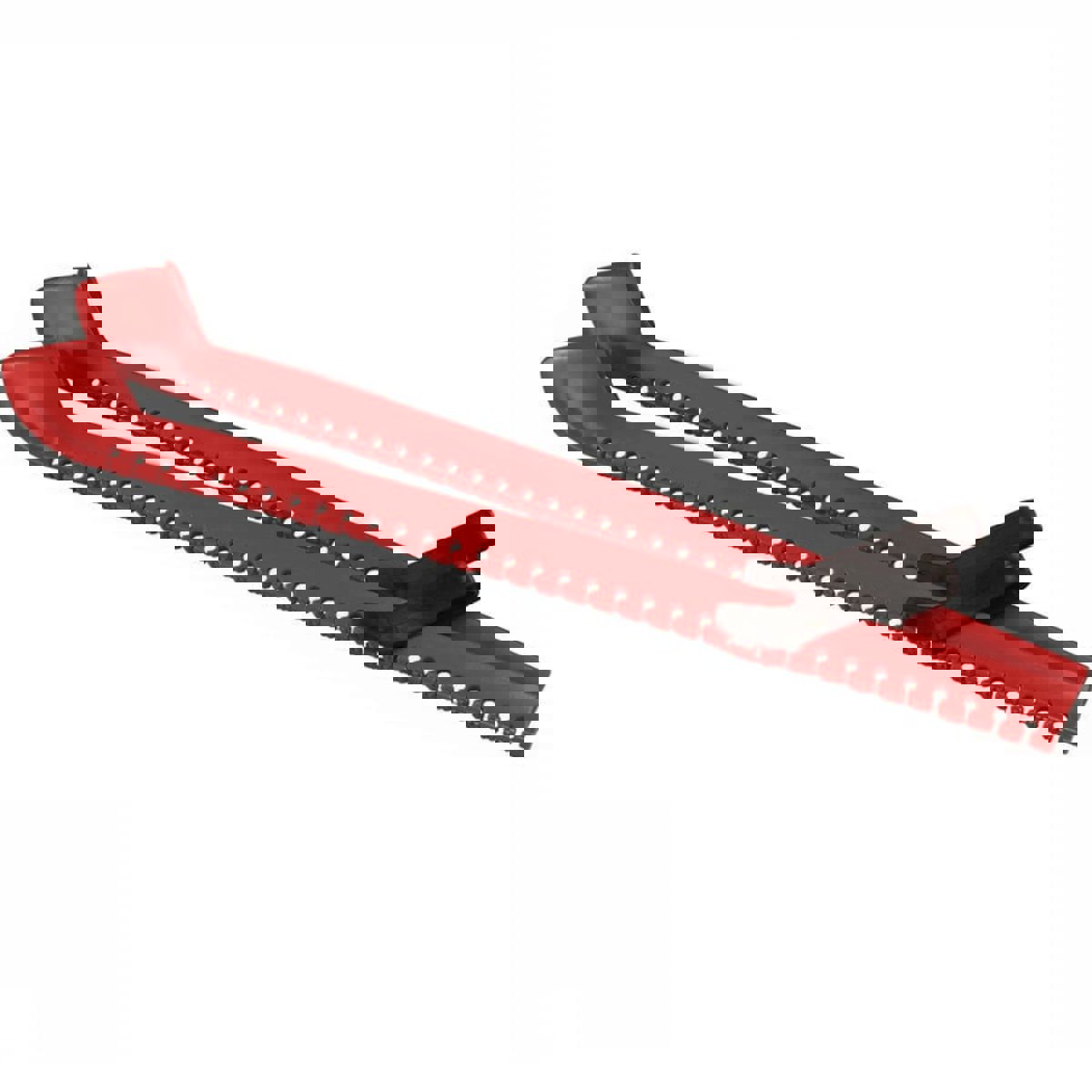 universele noren schaatsbeschermers rood