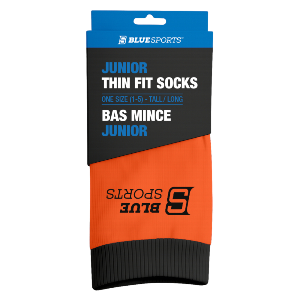 Blue Sports pro skin thin sokken met Coolmax junior oranje 2