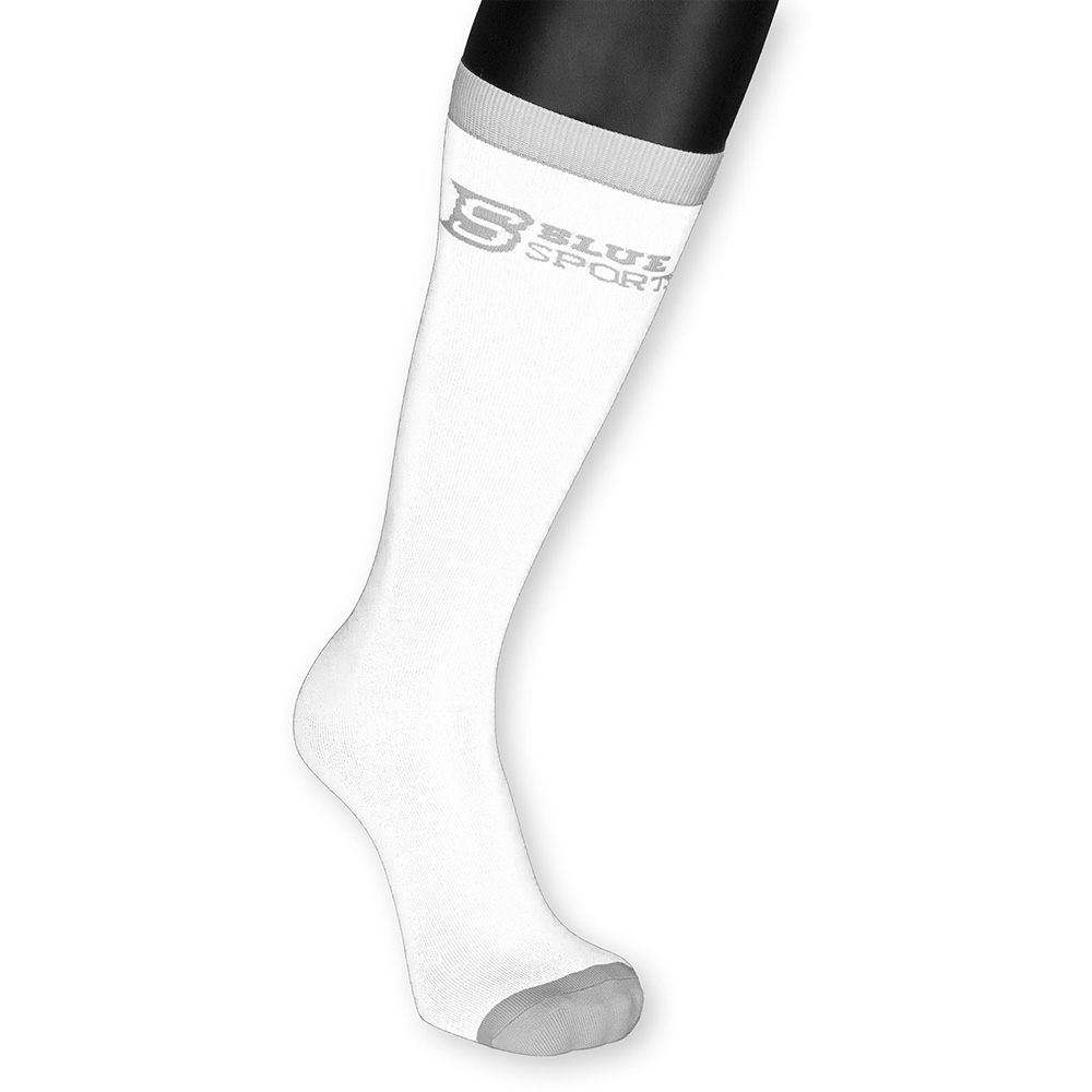 Blue Sports pro skin thin sokken met Coolmax junior wit foto 1
