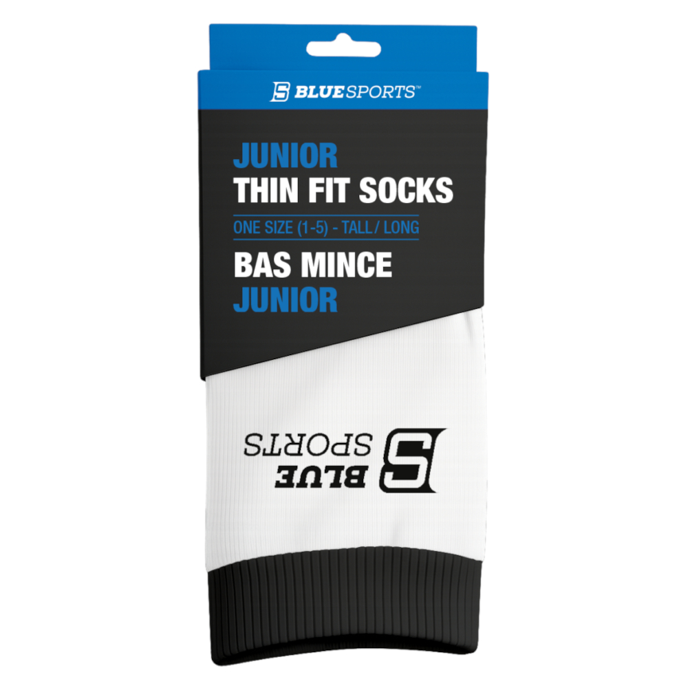 Blue Sports pro skin thin sokken met Coolmax junior wit 3