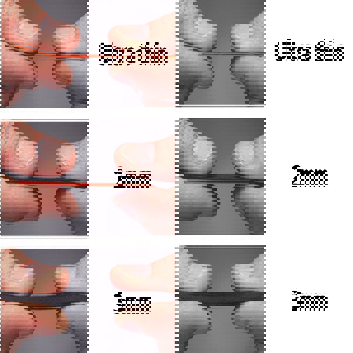 Ezeefit blaren sokken 3mm zwart 3