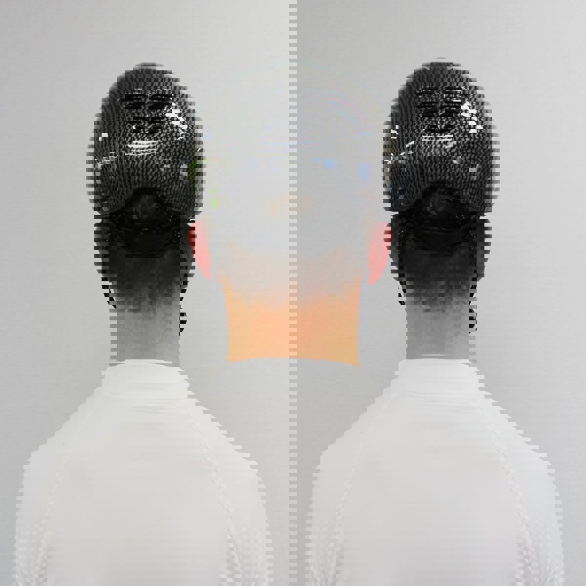 Zandstra schaatshelm ving carbon zwart 5