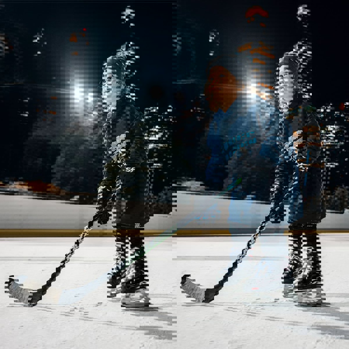 Bauer Lil Rookie verstellbare eishockeyschlittschuhe Kind 5